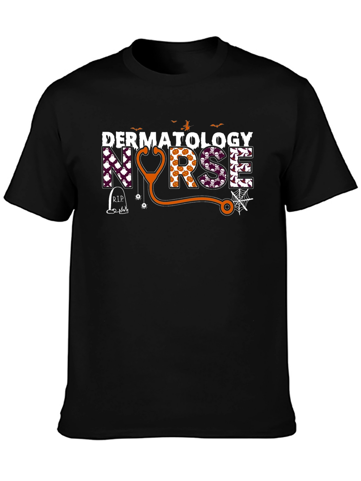 Dermatology Nurse Halloween T-Shirt