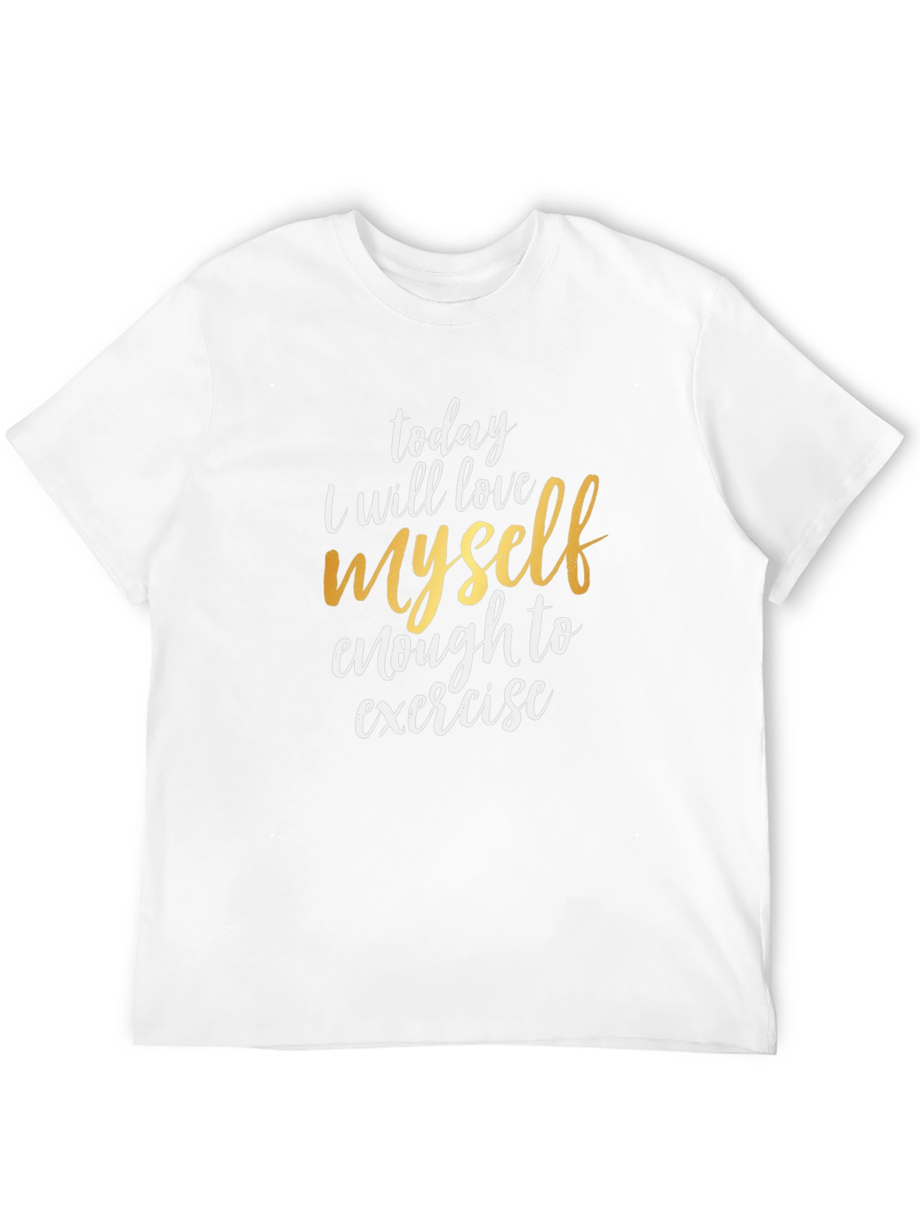 Love Yourself Exercise T-Shirt - Motivational Tee