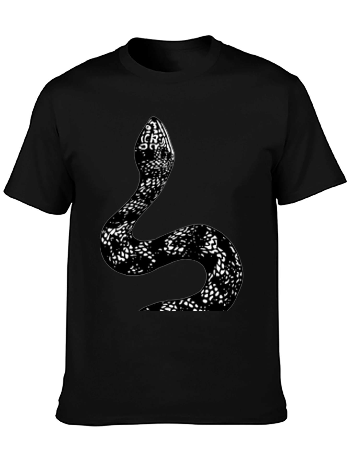 Snake Print T-Shirt - Stylish Graphic Tee