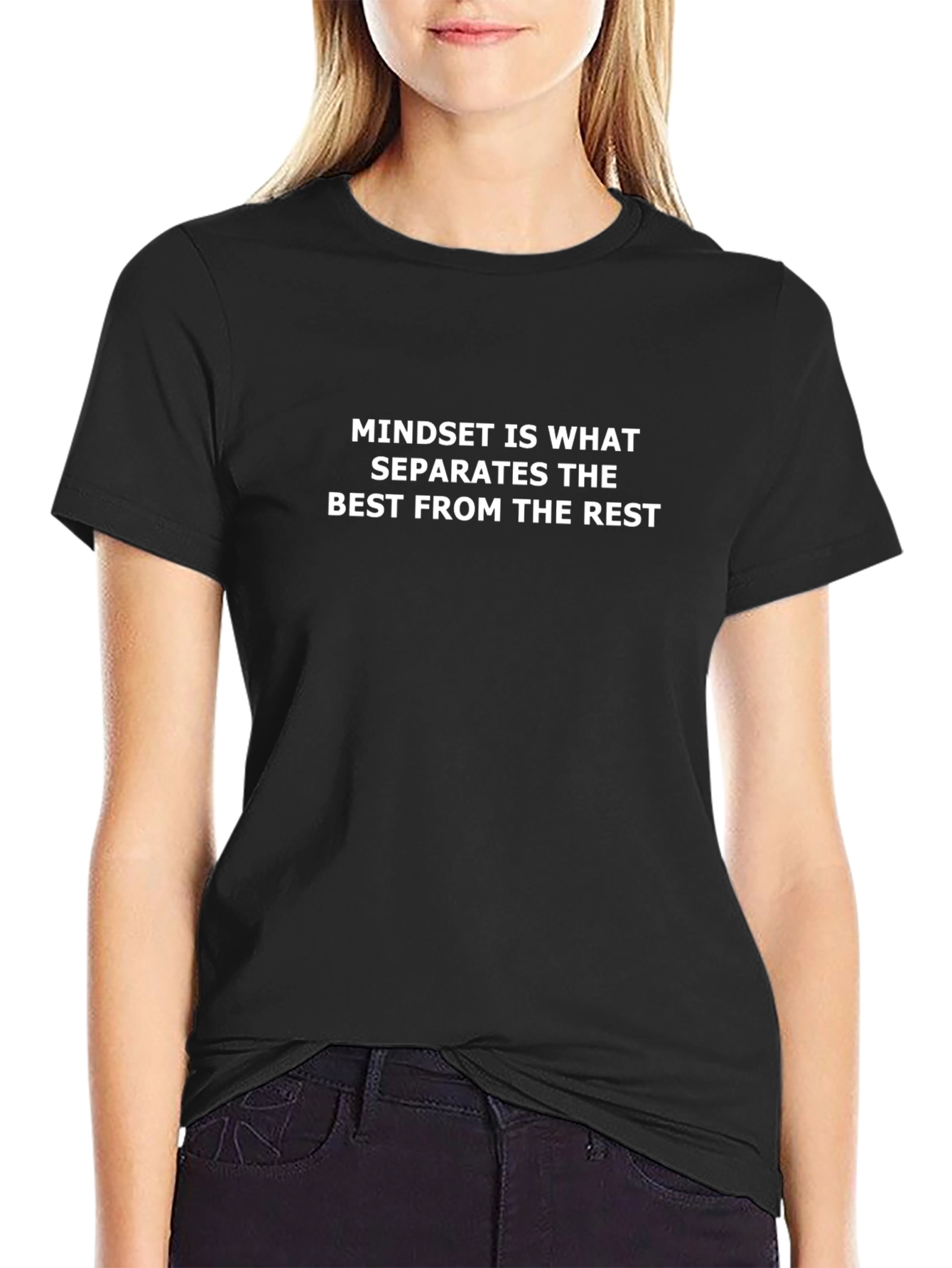 Mindset is Key Black T-Shirt