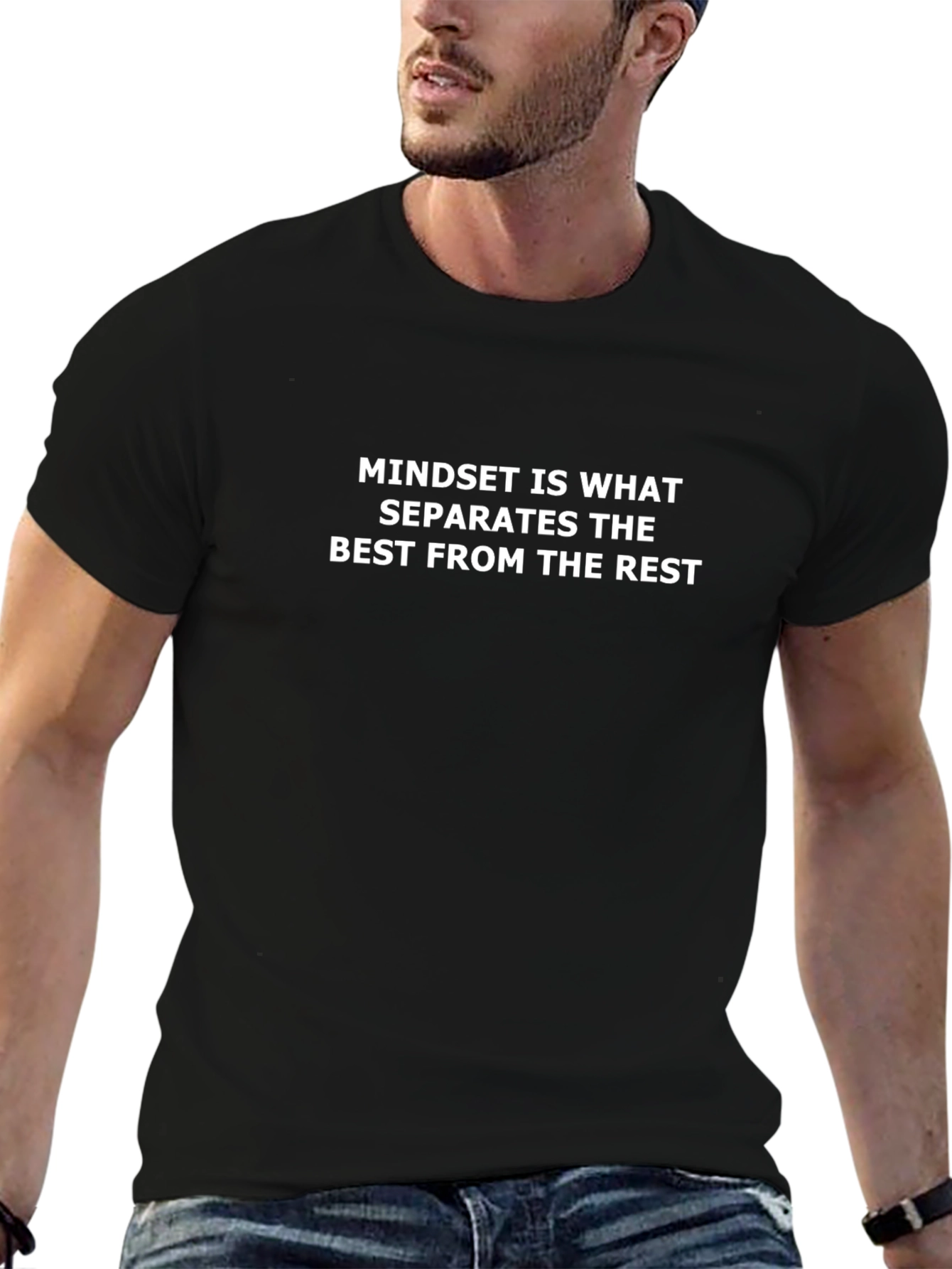 Mindset is Key Black T-Shirt