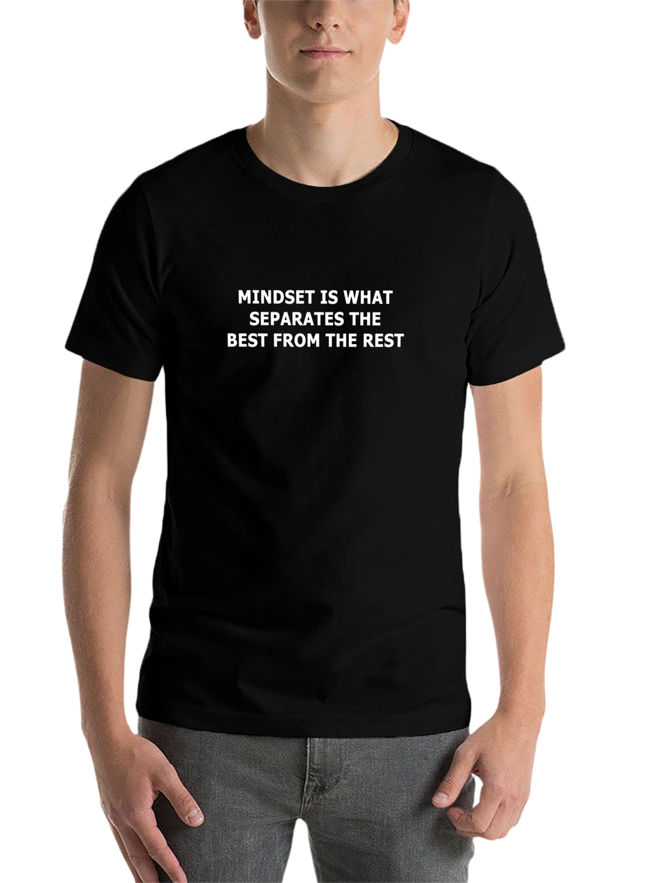 Mindset is Key Black T-Shirt