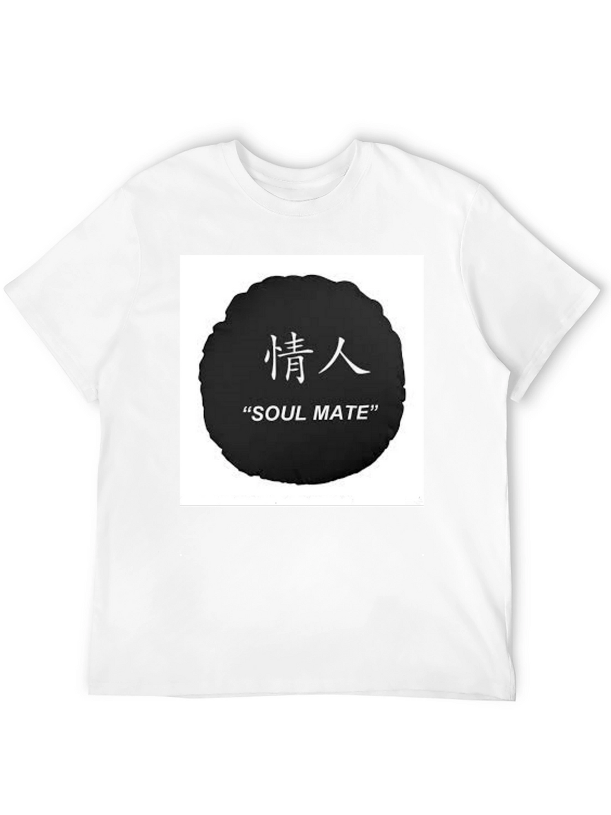 Soul Mate Graphic Black T-Shirt