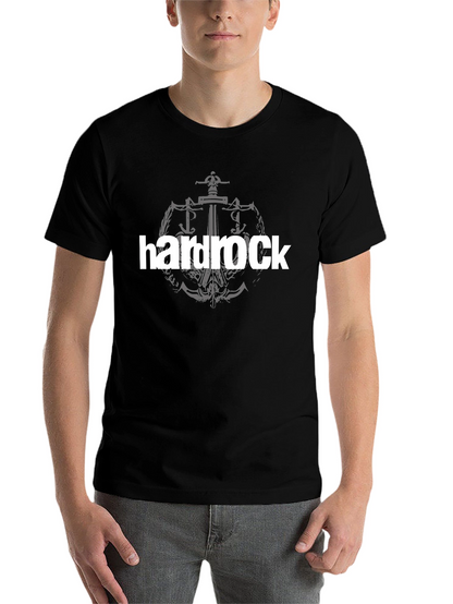 Hardrock Graphic Tee - Black Cotton Blend
