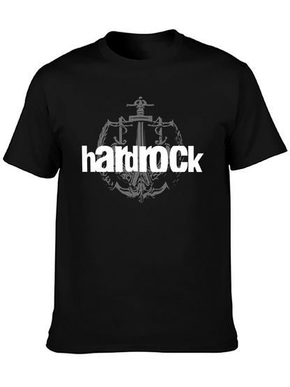 Hardrock Graphic Tee - Black Cotton Blend