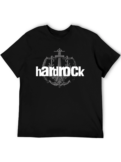 Hardrock Graphic Tee - Black Cotton Blend