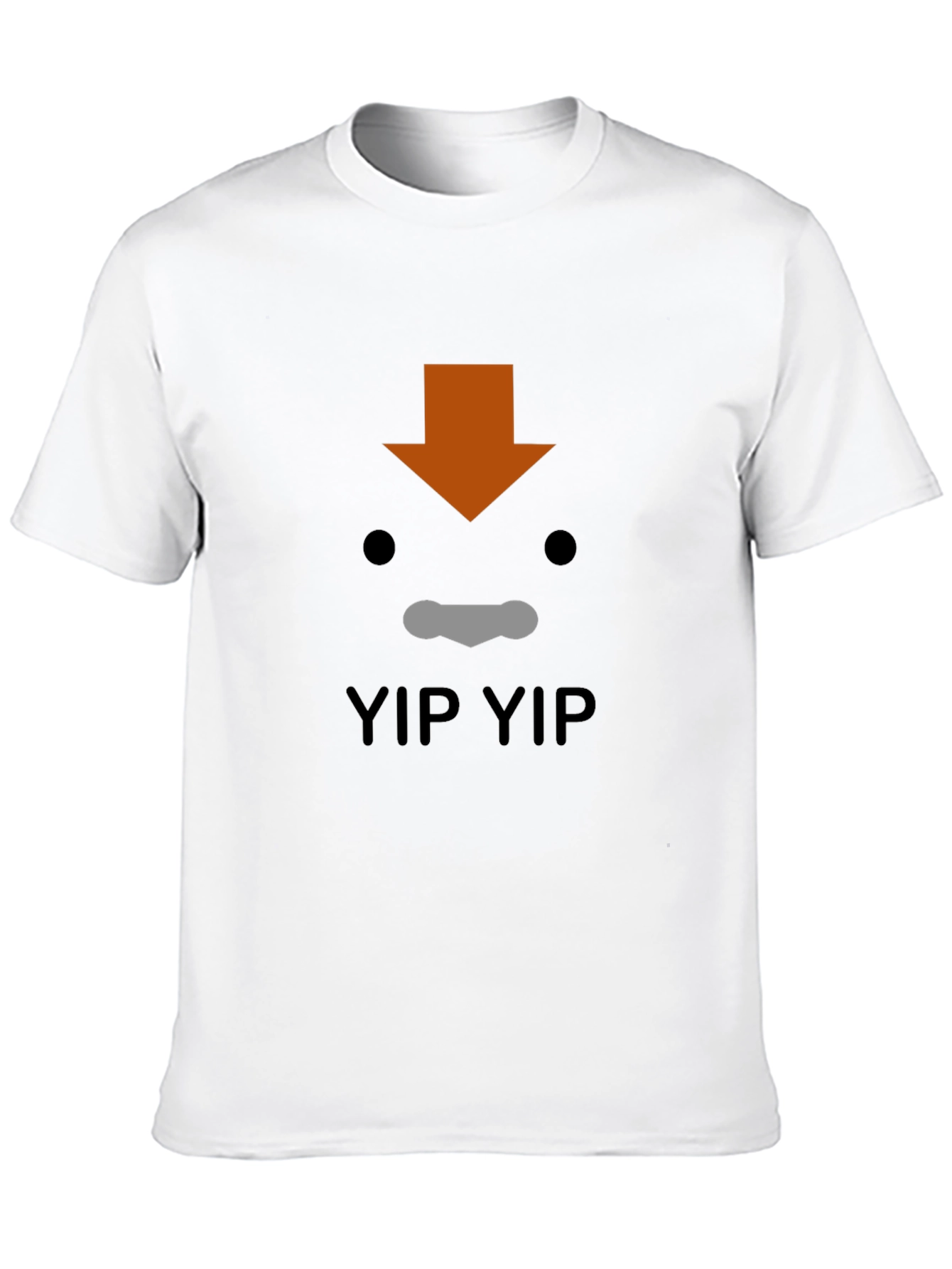 Aang Yip Yip T-Shirt - Avatar Inspired Black Tee