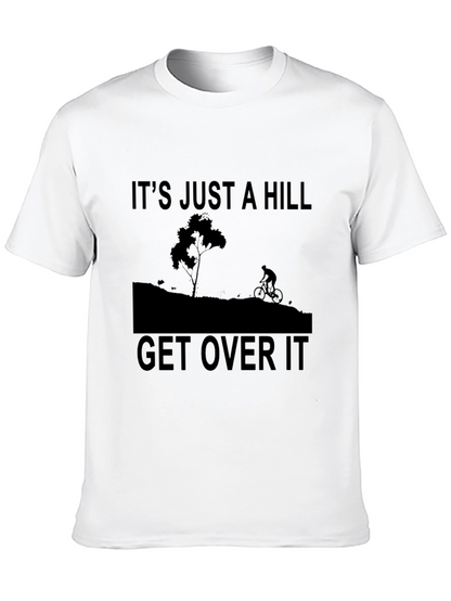 Its Just A Hill Graphic Tee - Black