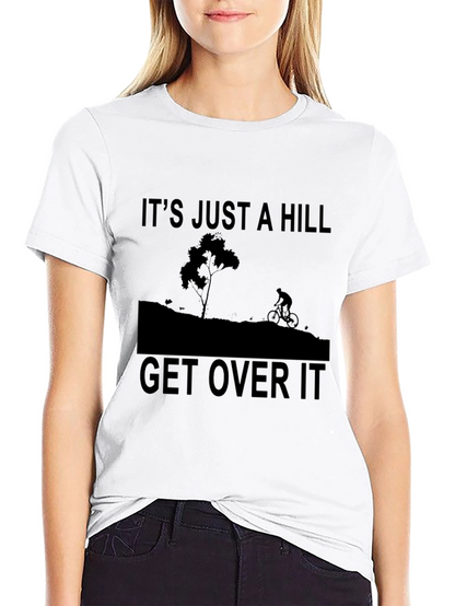 Its Just A Hill Graphic Tee - Black