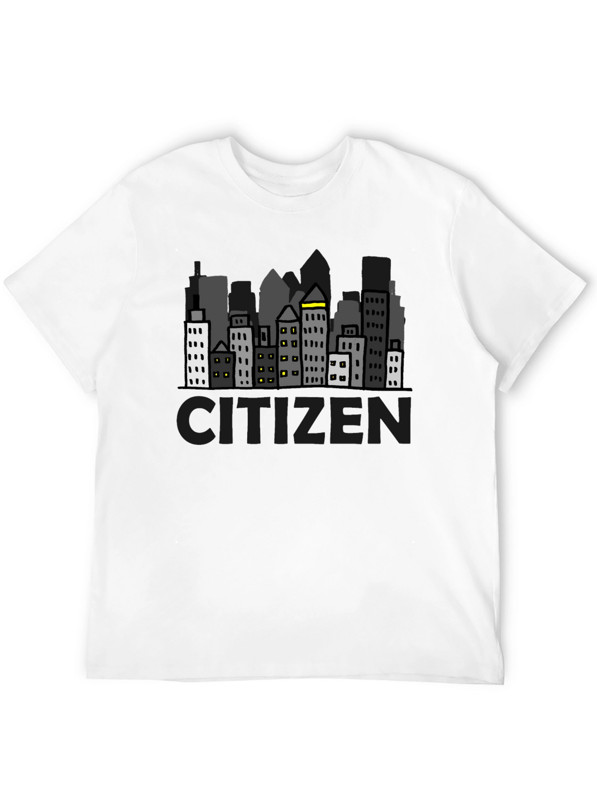 Citizen Cityscape Graphic T-Shirt - Urban Style