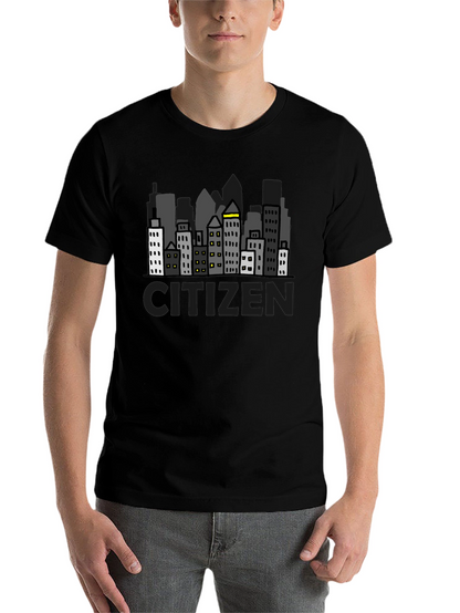 Citizen Cityscape Graphic T-Shirt - Urban Style