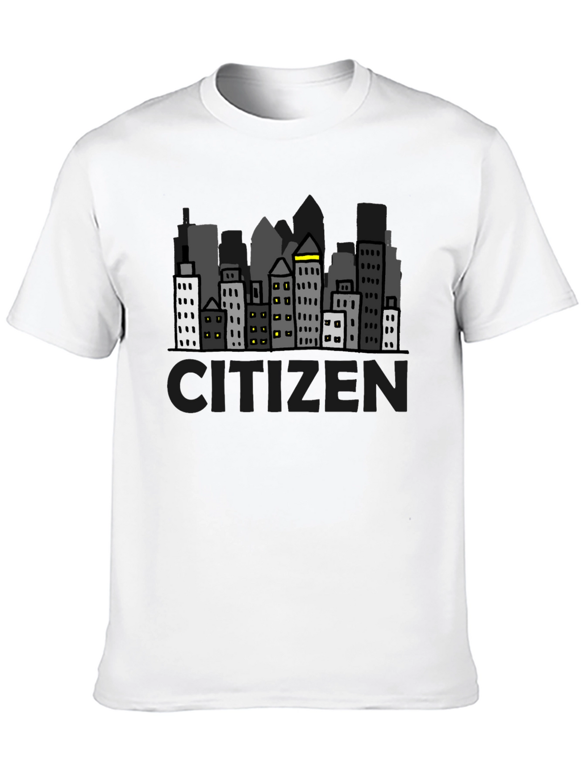 Citizen Cityscape Graphic T-Shirt - Urban Style