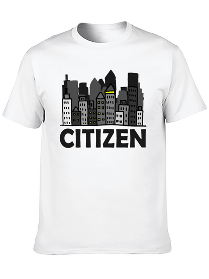 Citizen Cityscape Graphic T-Shirt - Urban Style