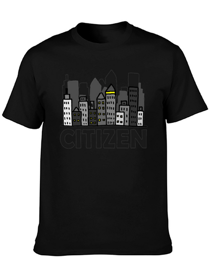 Citizen Cityscape Graphic T-Shirt - Urban Style