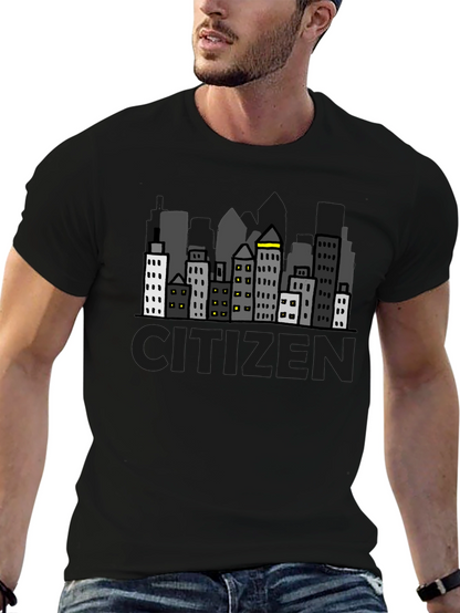 Citizen Cityscape Graphic T-Shirt - Urban Style