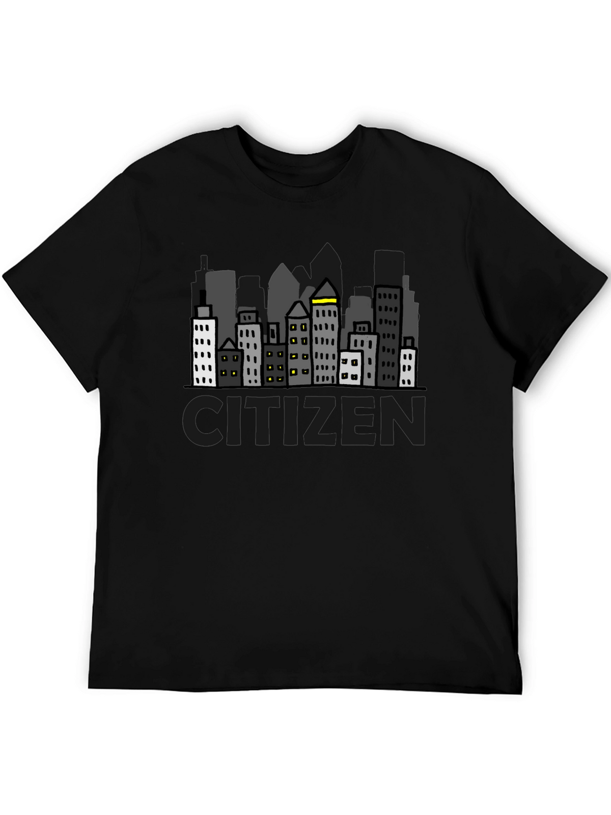 Citizen Cityscape Graphic T-Shirt - Urban Style