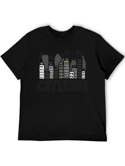 Citizen Cityscape Graphic T-Shirt - Urban Style