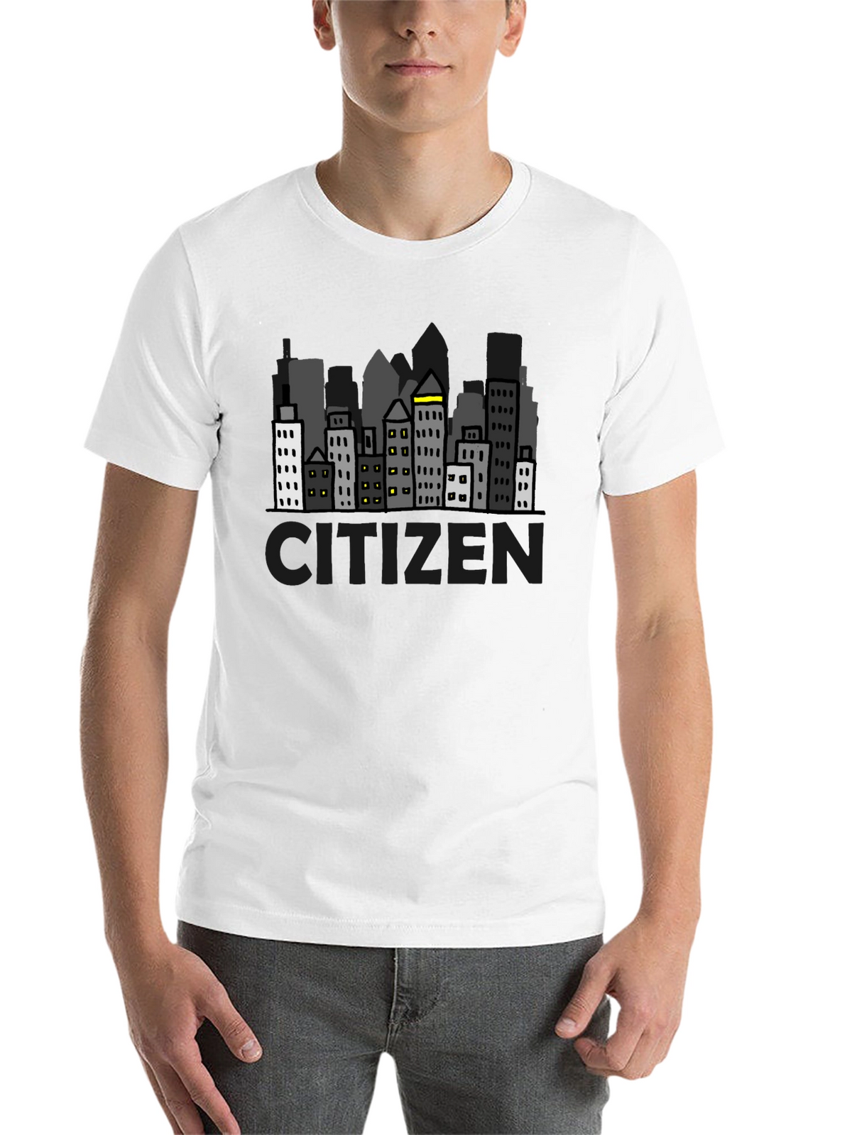 Citizen Cityscape Graphic T-Shirt - Urban Style