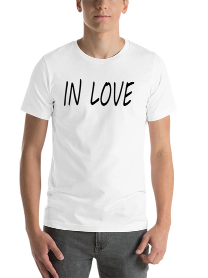In Love Black Tee