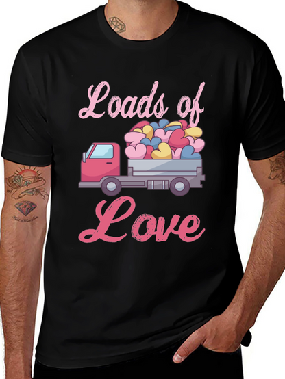 Loads of Love Valentines Truck T-Shirt