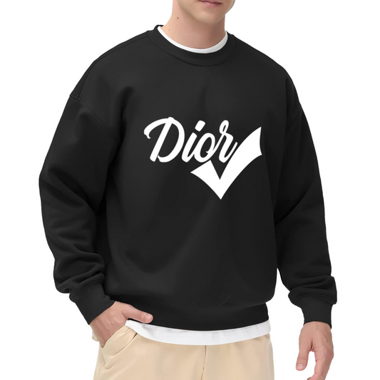 Trendy Parody Logo Minimal Crewneck Sweatshirt
