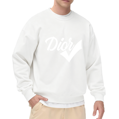 Trendy Parody Logo Minimal Crewneck Sweatshirt