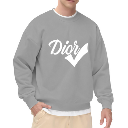 Trendy Parody Logo Minimal Crewneck Sweatshirt