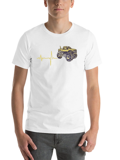 Monster Truck Heartbeat Tee