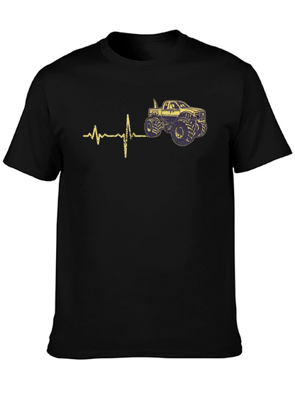 Monster Truck Heartbeat Tee