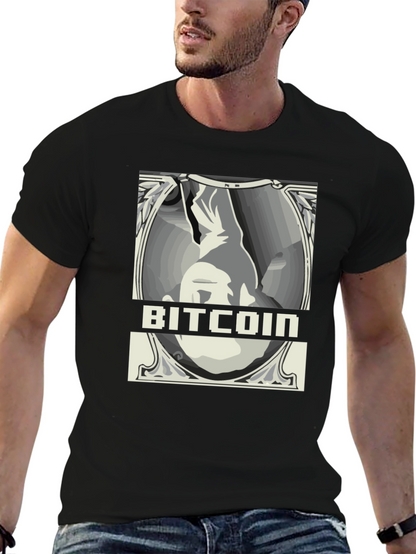 Bitcoin Graphic Tee - Crypto Currency T-Shirt