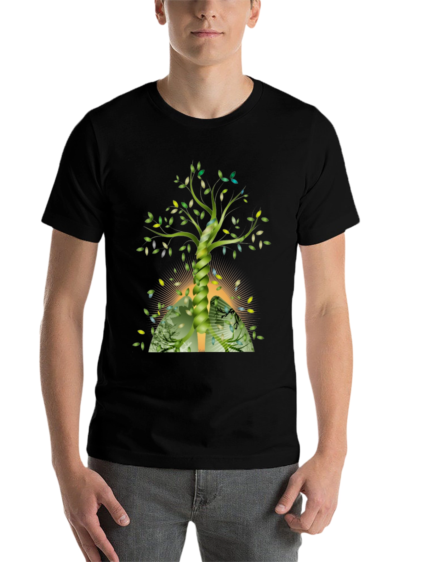 Tree of Life Lungs Graphic Tee