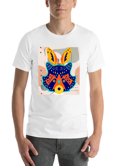 Funky Raccoon Graphic Tee - Stylish Mens Black T-Shirt