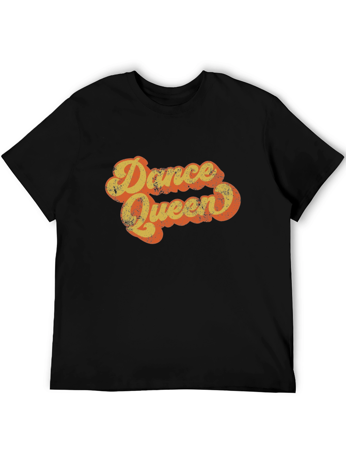Dance Queen Retro Style Graphic T-Shirt