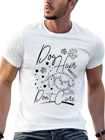 Dog Hair Dont Care Graphic Tee