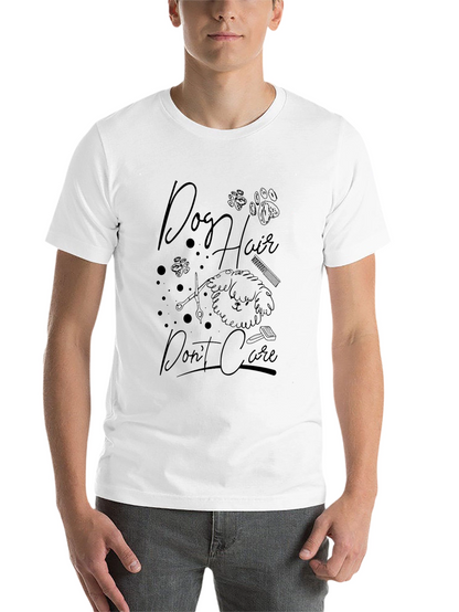 Dog Hair Dont Care Graphic Tee