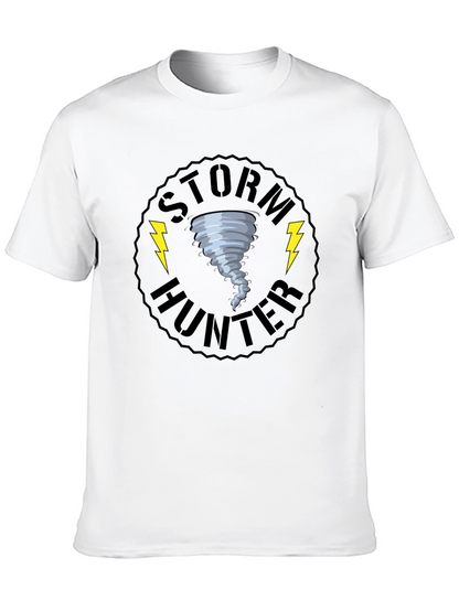 Storm Hunter Black Graphic T-Shirt