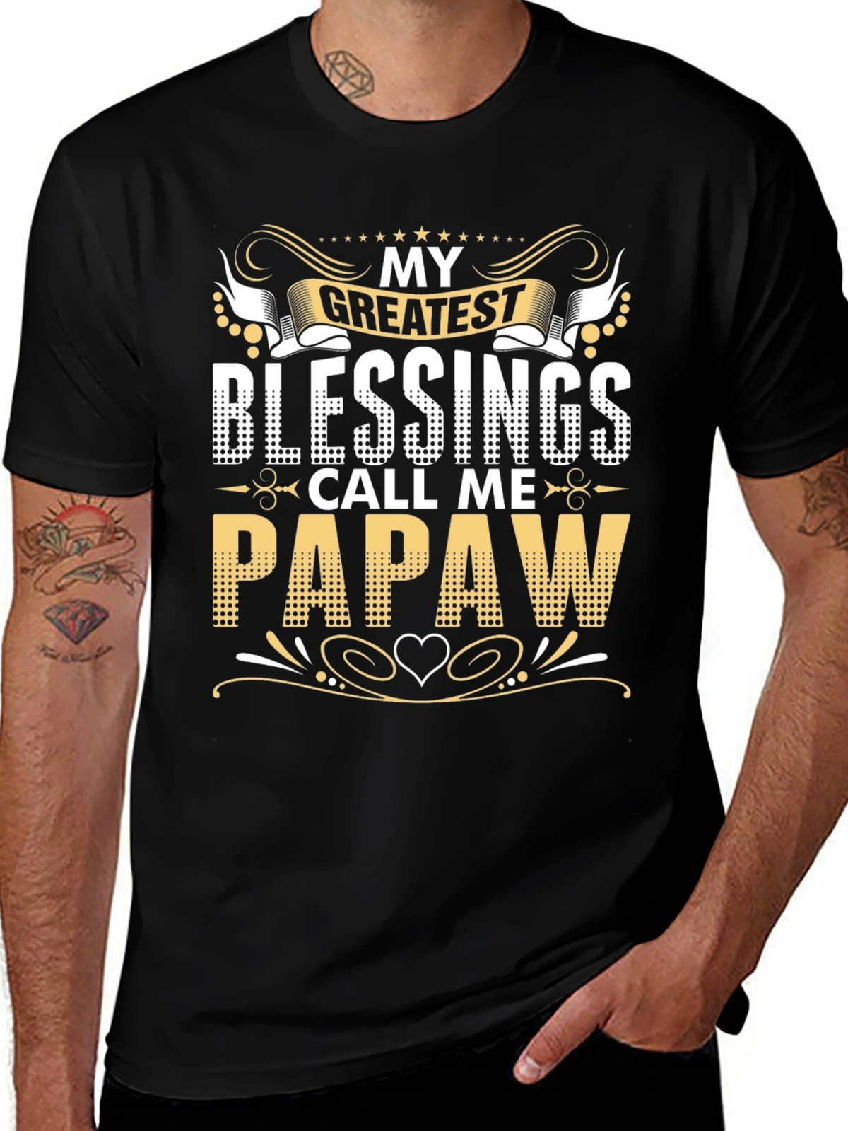 My Greatest Blessings Call Me Papaw T-Shirt