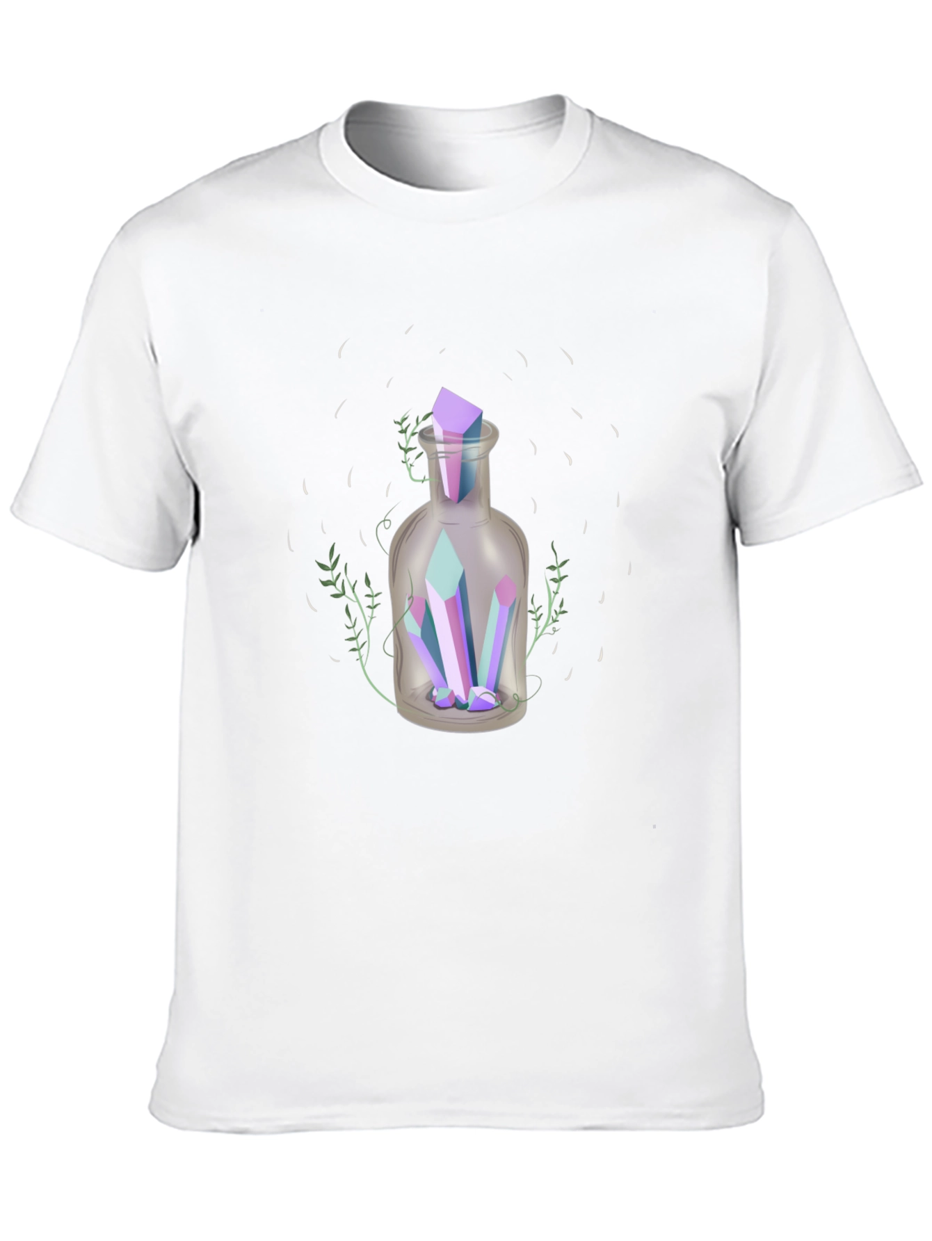 Crystal Potion T-Shirt - Mystical Graphic Tee