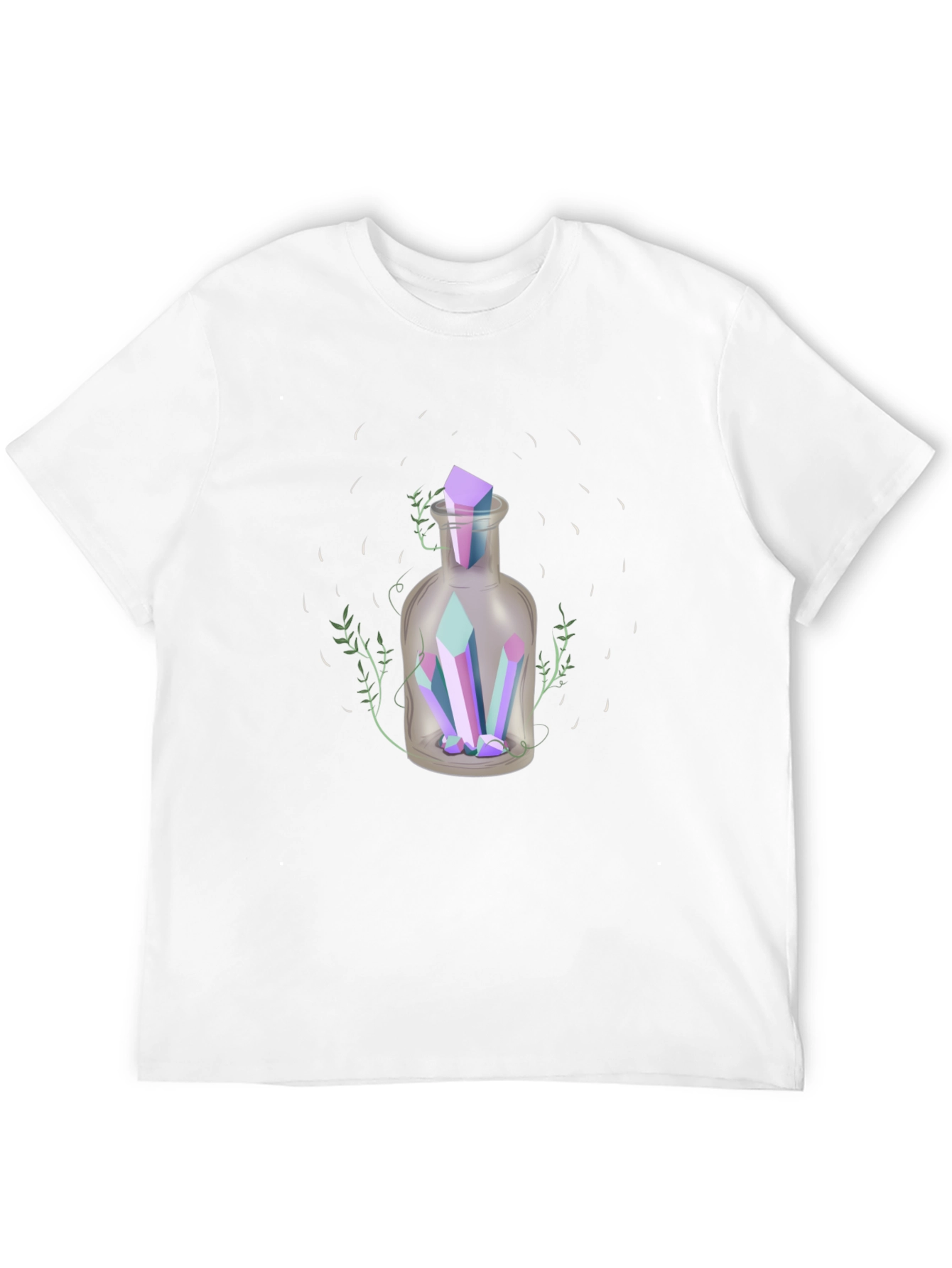 Crystal Potion T-Shirt - Mystical Graphic Tee