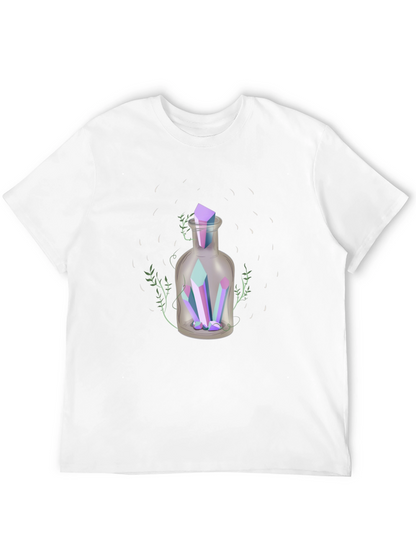 Crystal Potion T-Shirt - Mystical Graphic Tee
