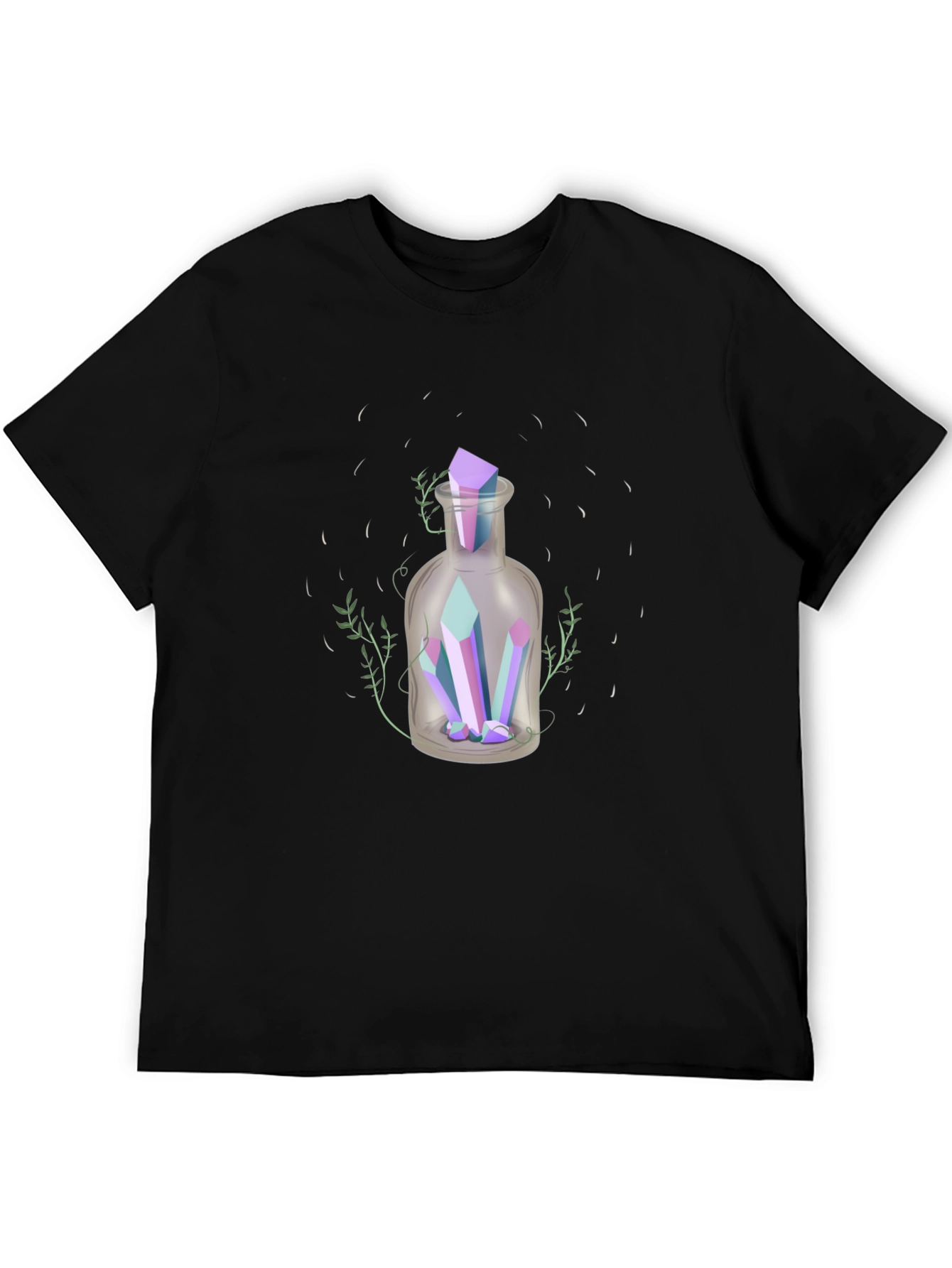 Crystal Potion T-Shirt - Mystical Graphic Tee