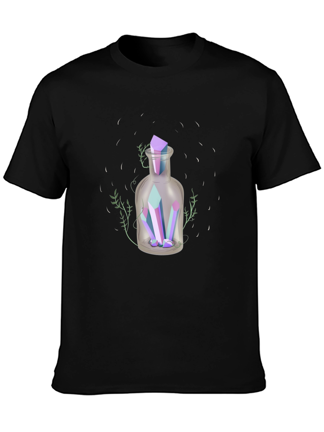 Crystal Potion T-Shirt - Mystical Graphic Tee