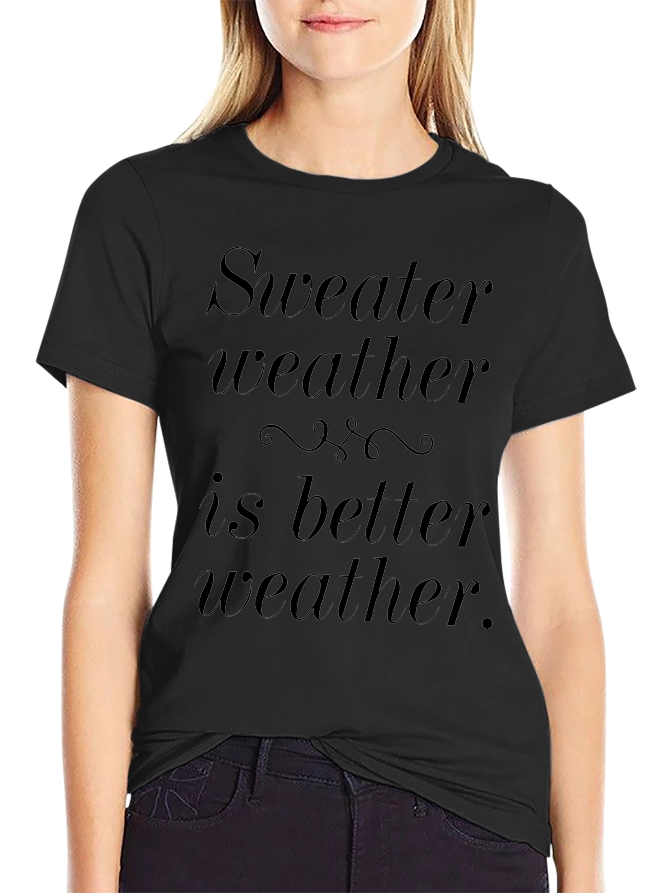 Sweater Weather T-Shirt - Cozy Comfort