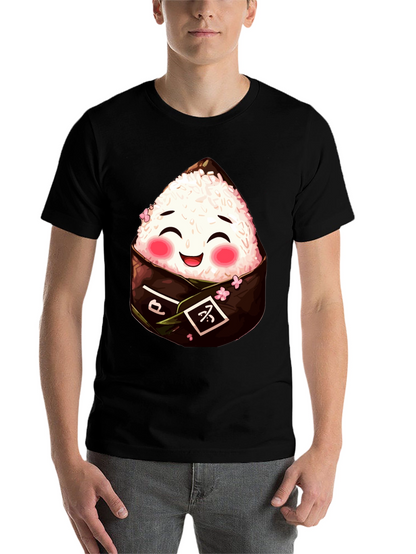 Cute Onigiri T-Shirt - Japanese Rice Ball Tee