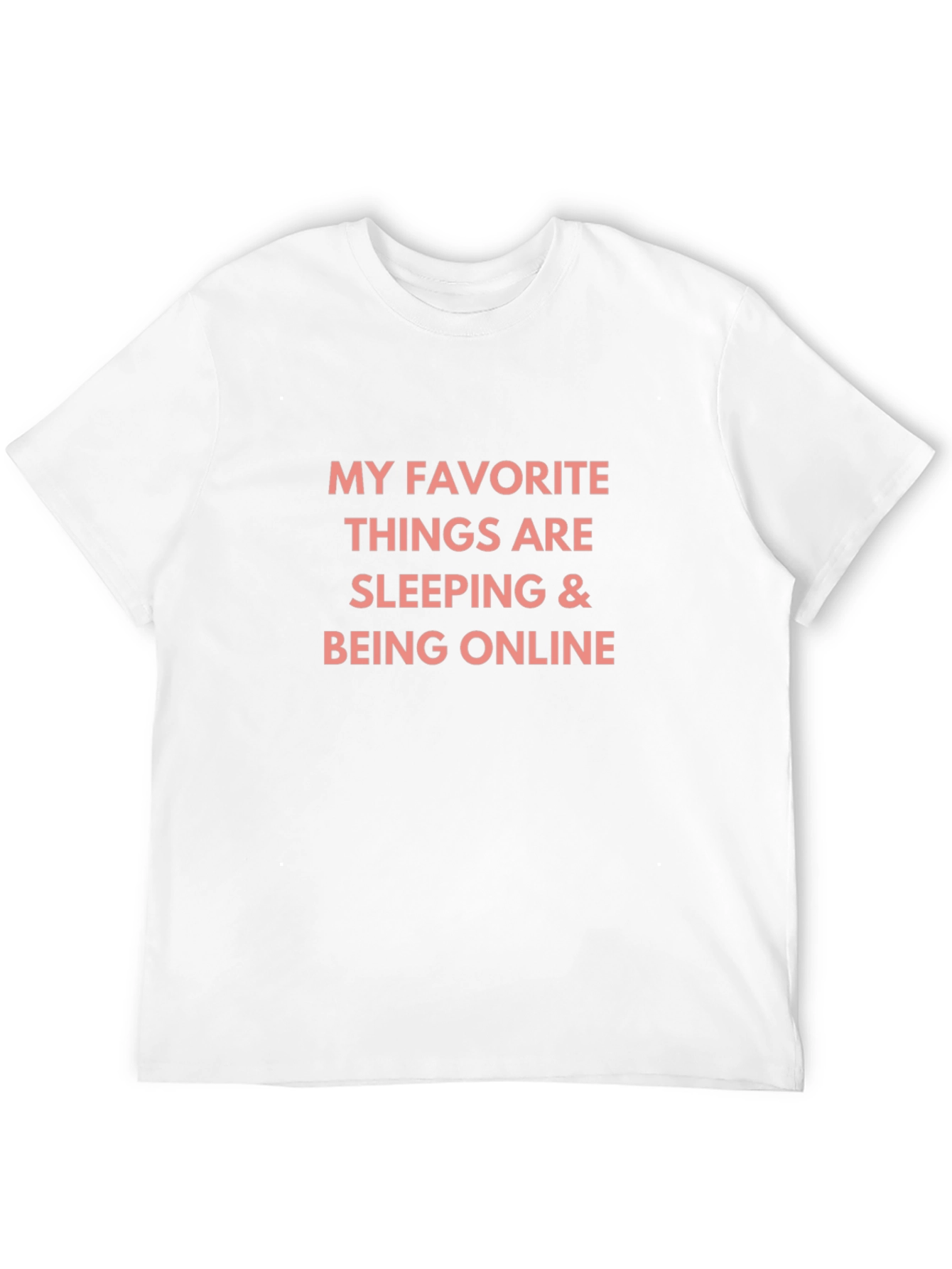 Funny Sleeping & Online T-Shirt