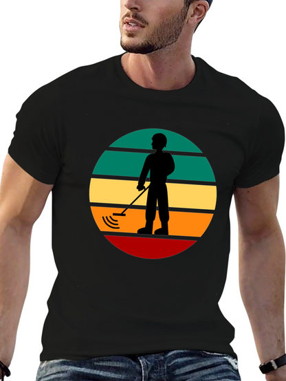 Metal Detecting Graphic Tee