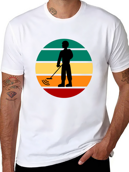Metal Detecting Graphic Tee