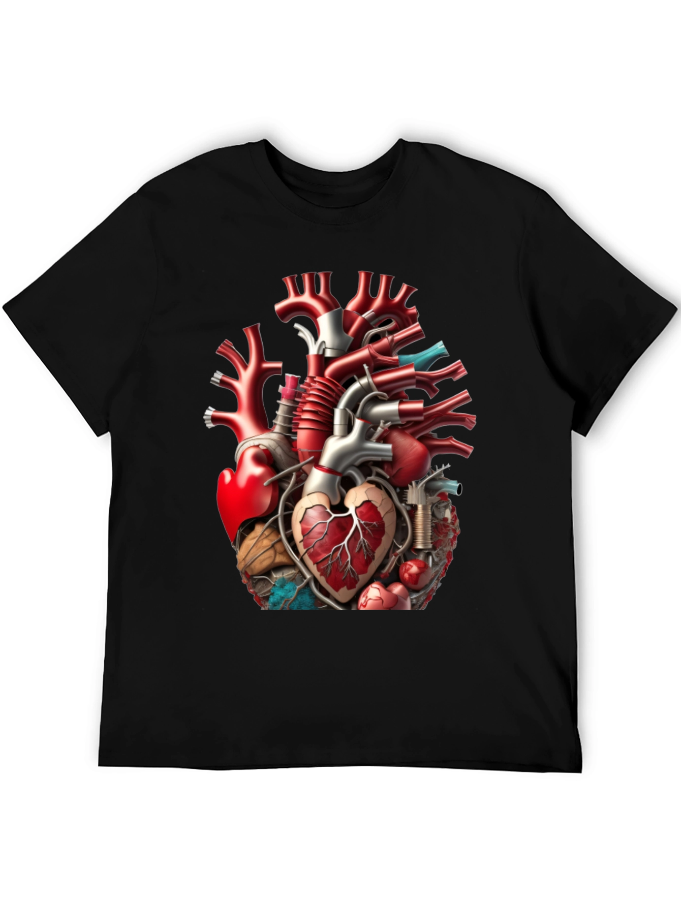 Anatomical Heart T-Shirt - Unique Graphic Tee