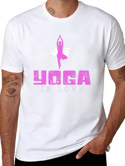 Yoga is Love Graphic T-Shirt