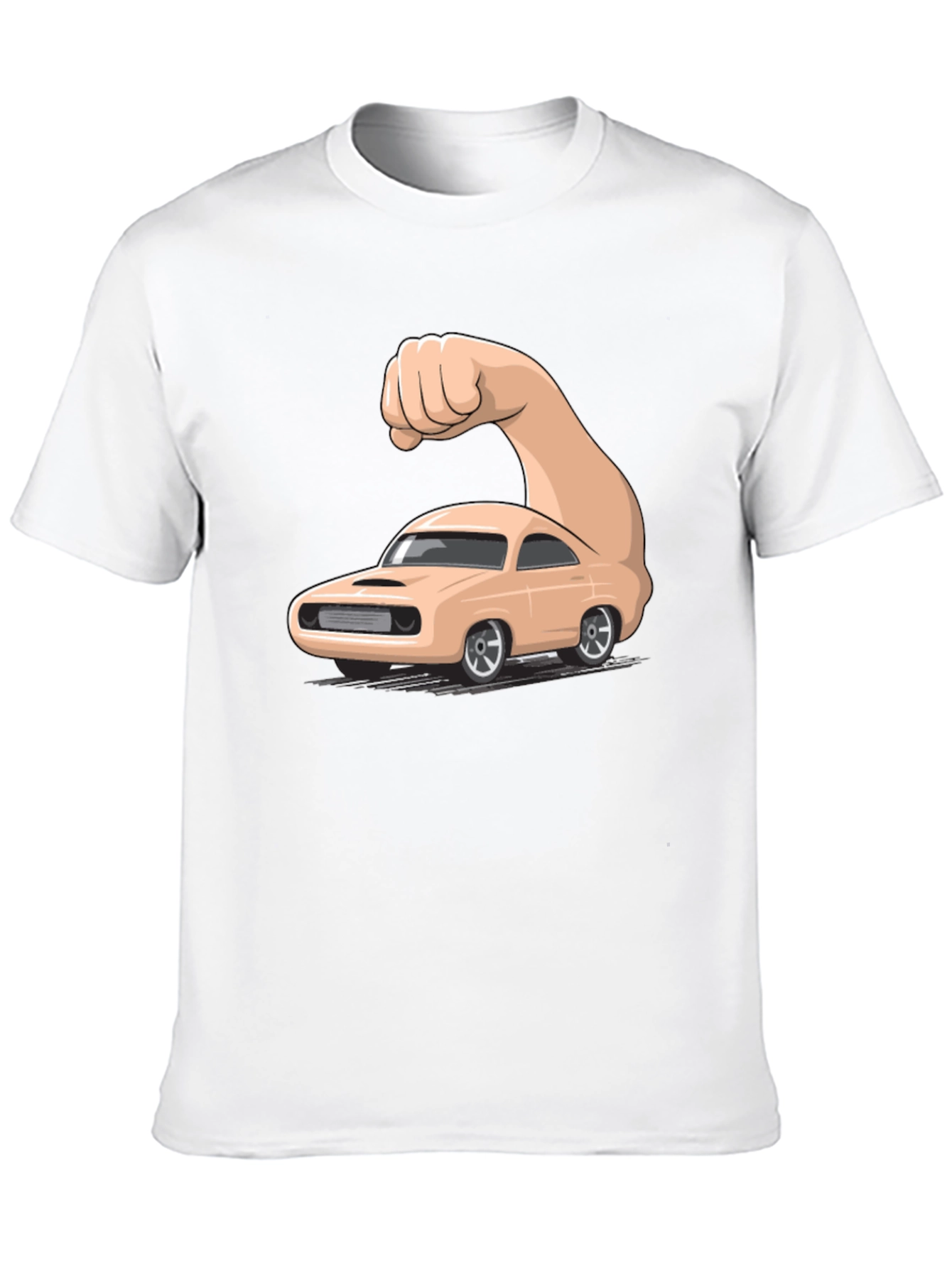 Muscle Car Graphic T-Shirt - Mens Black Tee